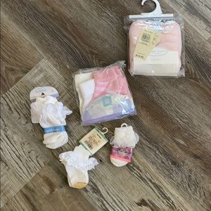 Baby girl socks